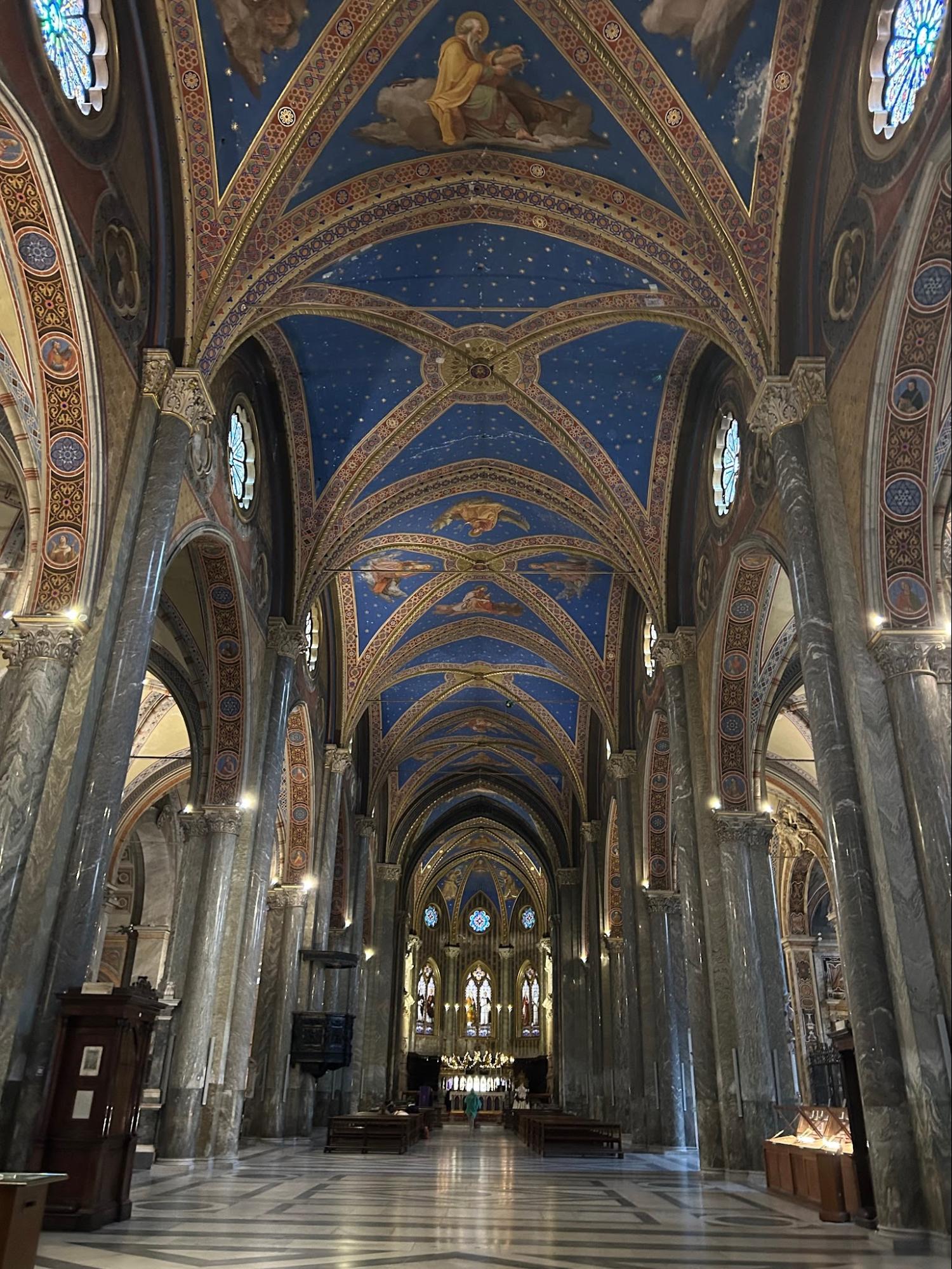 Florence church interior